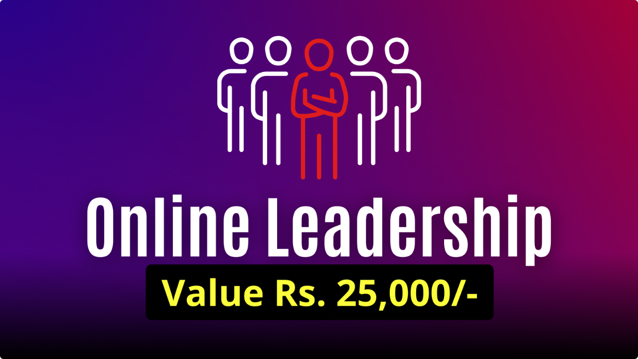 Online Leadership Bonus Card