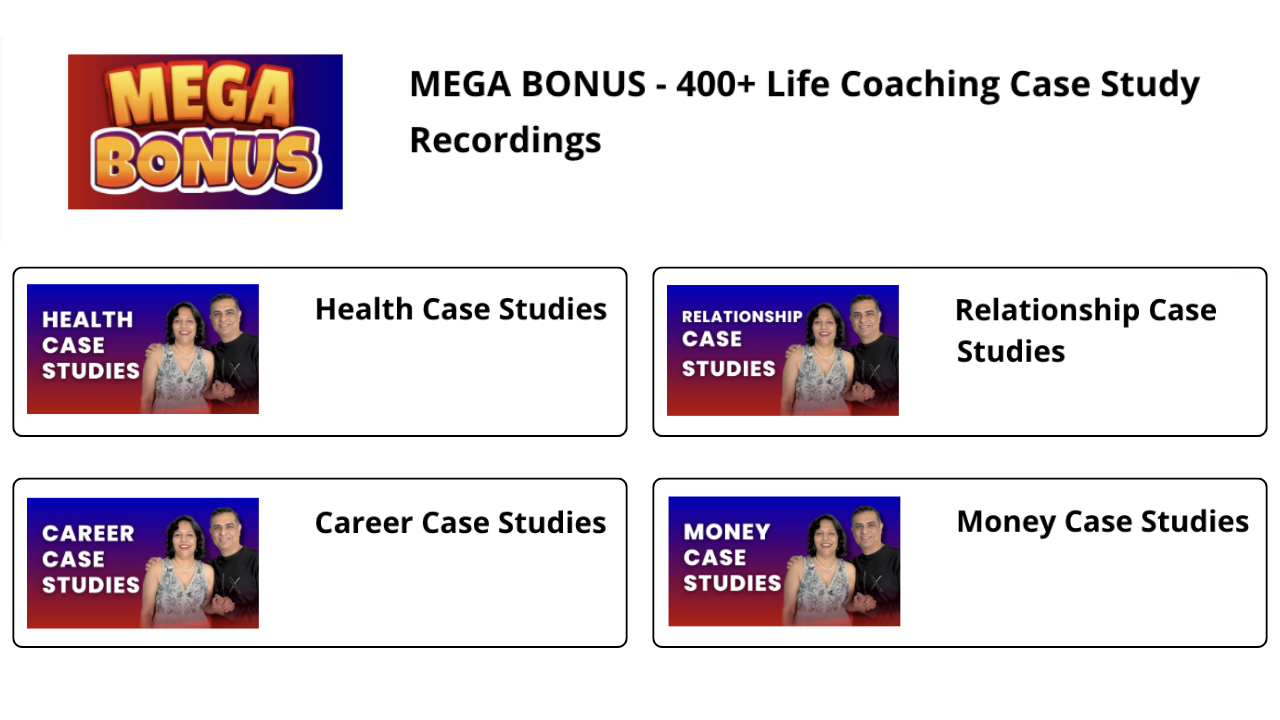 400 Case Studies Live Record Session Grid