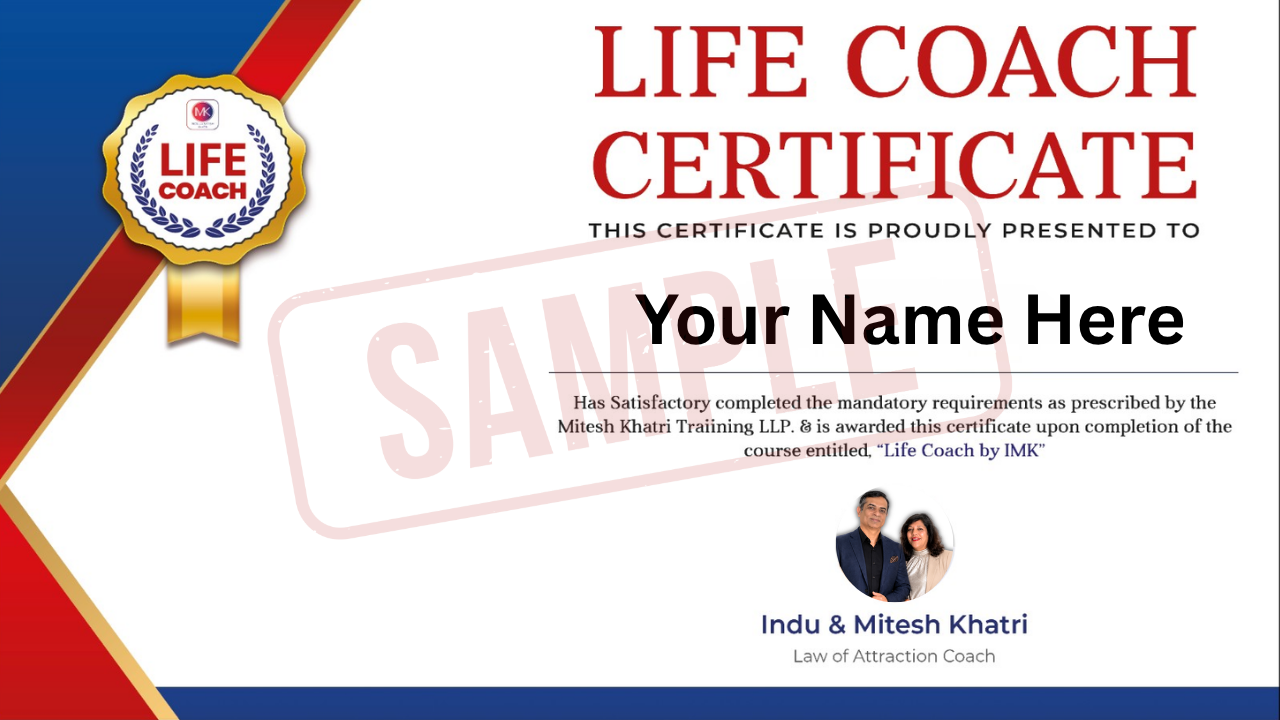 Official Life Coaching Certification Standard Document