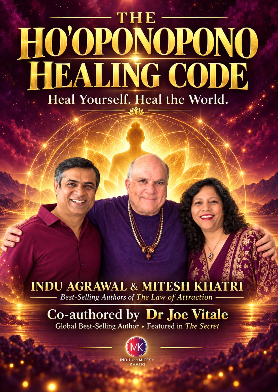 The Ho'oponopono Healing Code book by Indu Agrawal & Mitesh Khatri